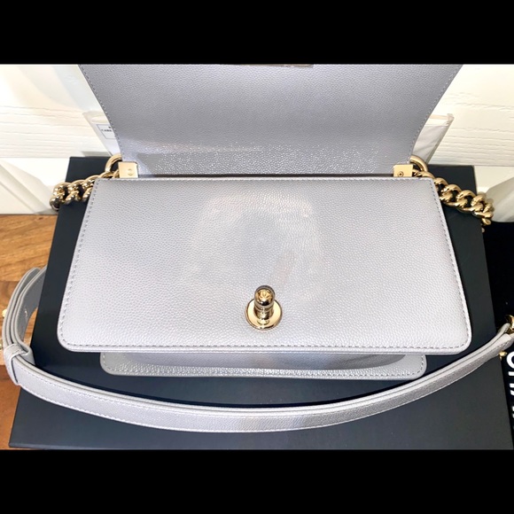 CHANEL BOY BAG SM GREY GHW - Picture 5 of 16